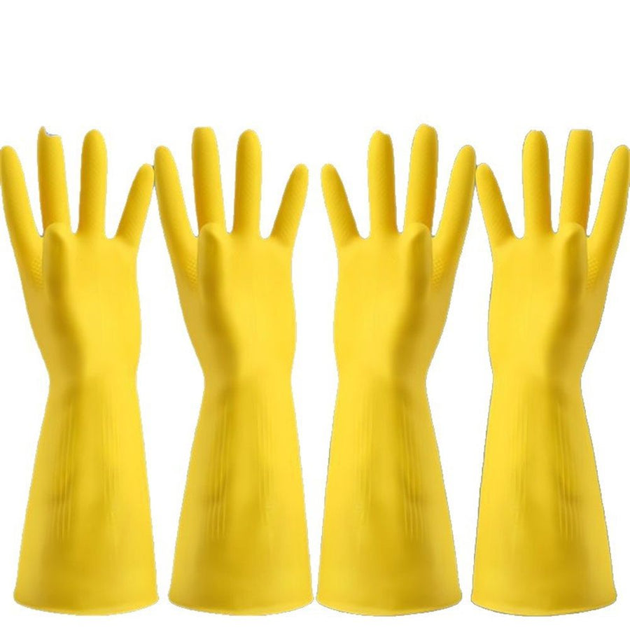 8 Pairs Dishwashing Rubber Gloves for Cleaning,Household Gloves,Latex and Fit Your Hands Well, Great Kitchen Tools（M）