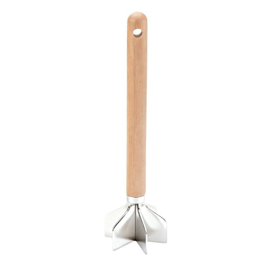 Stainless Steel Meat Chopper, Stainless Steel Meat Masher, 11 Inch, Ground Beef Chopper Tool, Ground Meat Smasher, Hamburger Smasher Tool