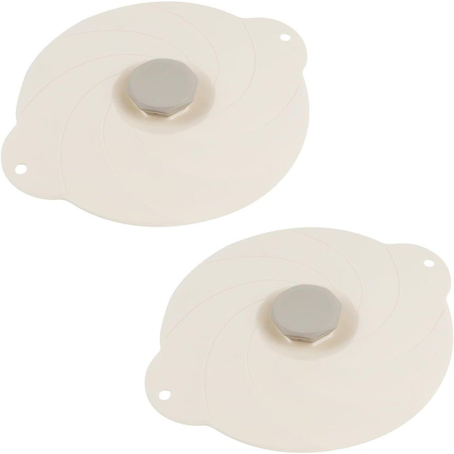 2 Pack Silicone Bowl Lids, 8 Inch Round Silicone Storage Cover Lids for Pots, Cups and Bowls, Multi-Function Kitchen Tool