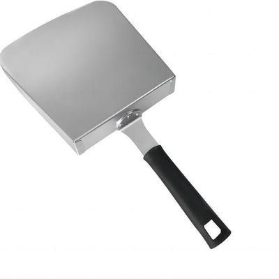Griddle Food Mover - Extra-Large Stainless Steel Spatula for Rice, Vegetables and More, Perfect BBQ Tool, Cookouts, and Griddles, Large Scooper, Food Scoop