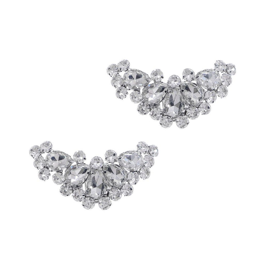 1 pair imitate Rhinestone Clips for Women Dress Shoes - Decorative Jewelry Accessories for Pumps and Flats