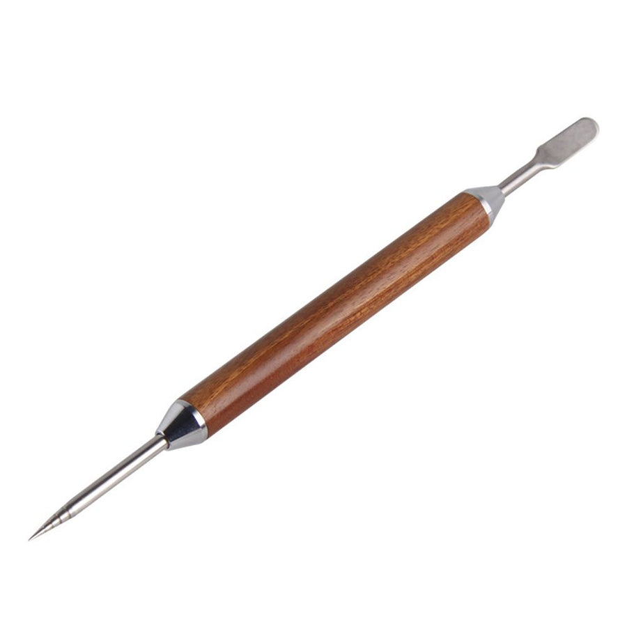 4 PCS Latte Art Pen Cinnamon Pen for Coffee,Barista Espresso Coffee Latte Art Tools Accessories for Coffee Bar Barista Make Creative Coffee Designs Decors,Stainless Steel Wood