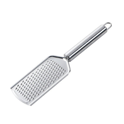 Restaurantware Stainless Steel Fine Cheese Grater - with Ergonomic Handle, Sharp Blades, Dishwasher Safe - Handheld Kitchen Grater for Parmesan, Garlic, Ginger