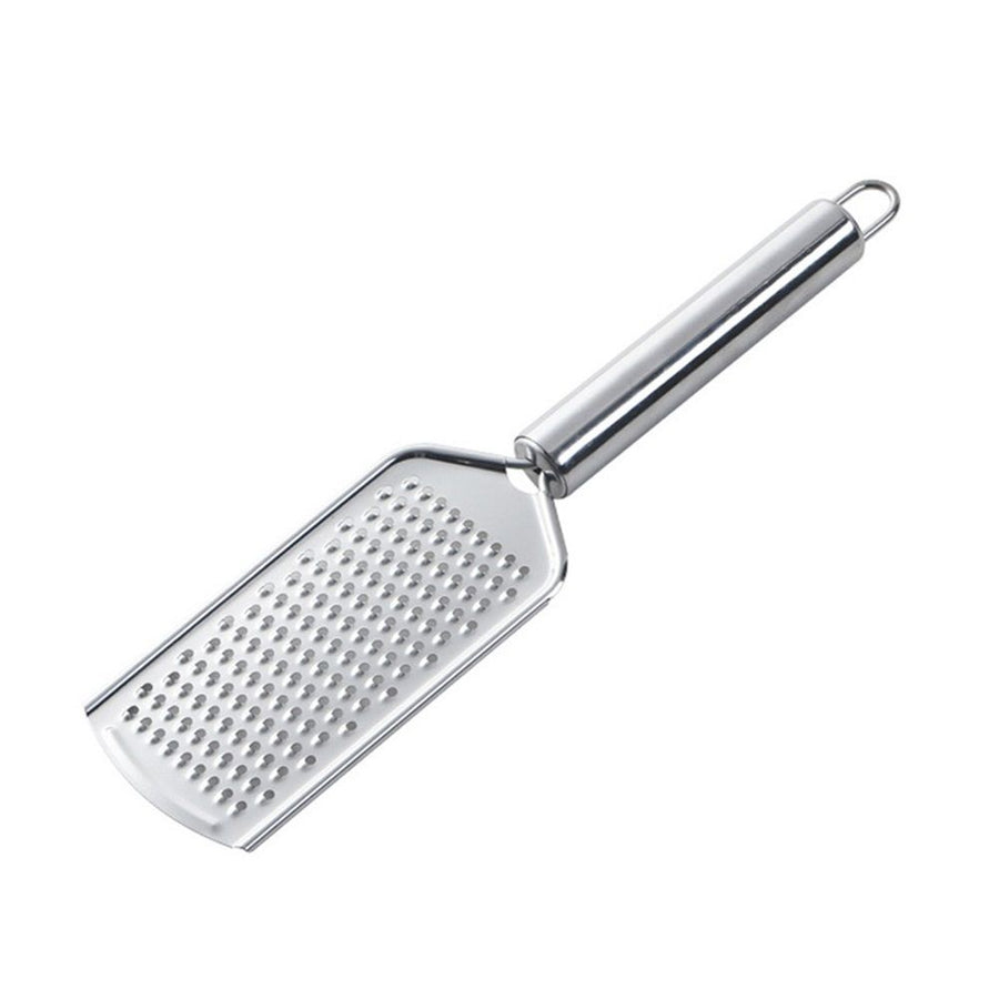 Restaurantware Stainless Steel Fine Cheese Grater - with Ergonomic Handle, Sharp Blades, Dishwasher Safe - Handheld Kitchen Grater for Parmesan, Garlic, Ginger