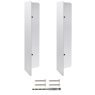 2 Pcs Garage Door Seal Mouse Guard, Heavy Duty Stainless Steel Garage Door Mouse and Snake Guard, Solution