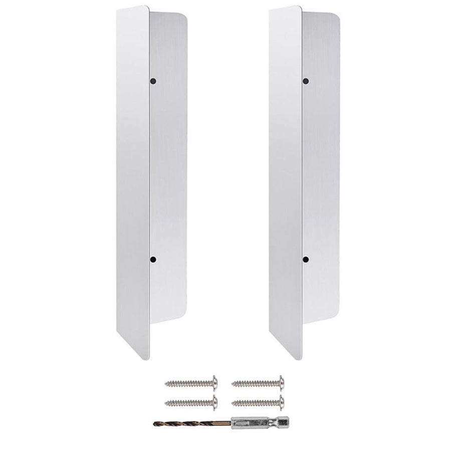 2 Pcs Garage Door Seal Mouse Guard, Heavy Duty Stainless Steel Garage Door Mouse and Snake Guard, Solution