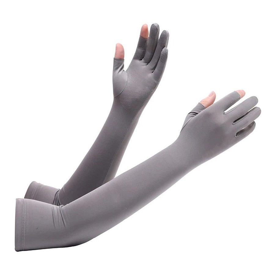 2 pairs Arm Sleeves for Men Women Cooling UV Protective Sleeves UV Protection Gloves Sun Protection Gloves Men Women for Outdoor,Hunting