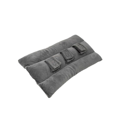 Seat Belt Pillows for Post Abdominal Surgery, Seatbelt Tummy Cushion Pads Protector for Car After Myomectomy Surgery, Port Pillows for Chemo & C Section Patients' Comfort (Gray)