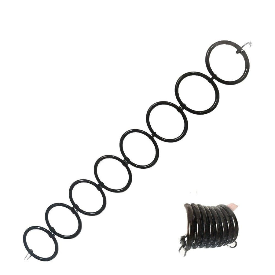Snake Climbing Chain Toys for Ball  Hoop & Corn Snake Enrichment Toys ，Suitable for All Kinds of Small Reptiles（8 rings）