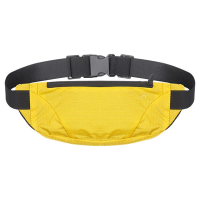Running Belt,Men or Women Ultra Light Bounce Free Waist Pouch Bag Fitness Workout Belt Sport Waist Pack Exercise Waist Bag in Running Gym Marathon （Yellow）