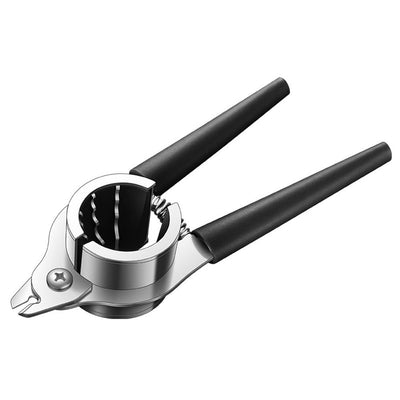 Nut Crackers for All Nuts Heavy Duty Nutcrackers Walnut Cracker with Plier for Easy Cracking Stainless Steel Nut Cracker for Pecan Nut Cracker Tool with Non-slip Handle-black