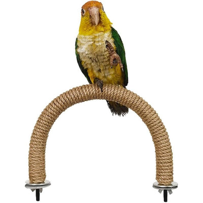 Parrots Grinding Scratchers Perch Cage Mount Bird Stand Cage Toy Rod Swing Rack Toy Grinding Perch Supplies Bird Rope Perches