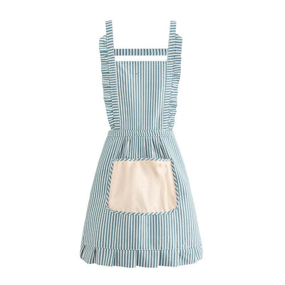 Funny Aprons for Women with Pockets, Kitchen Cooking Grilling Cute Chef Apron, Mothers Day Birthday Gifts for Women（blue）