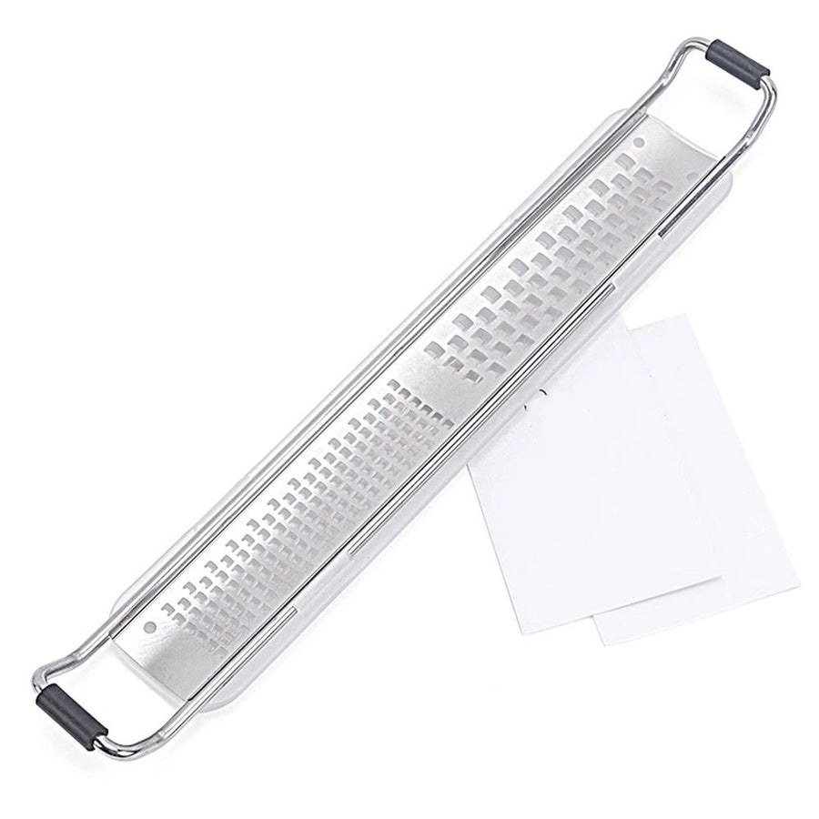 Stainless Steel Ultra Fine Cheese Grater Great for Hard Cheeses, Chocolate, Nutmeg, and Lemon Zest - Kitchenware