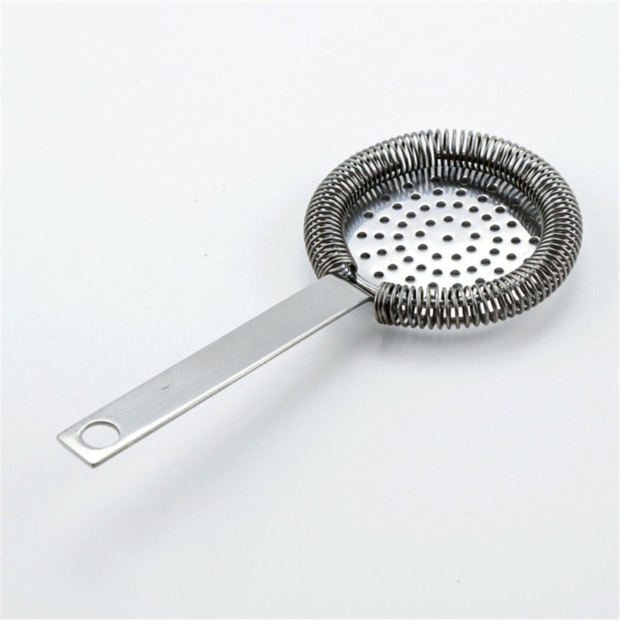1PC Bar Cocktail Strainer Stainless Steel Fine Filtering Bar Tool Drink Strainer For Home Use, cocktail ice filter, bar cocktail ice strainer