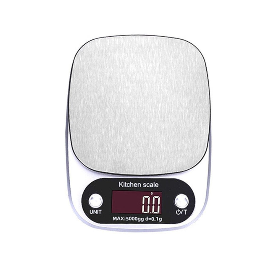 Food Kitchen Scale Digital Weight Grams and Oz，Professional Small Digital Kitchen Food Scales 10000/1gfor Weight Loss（battery-powered version）