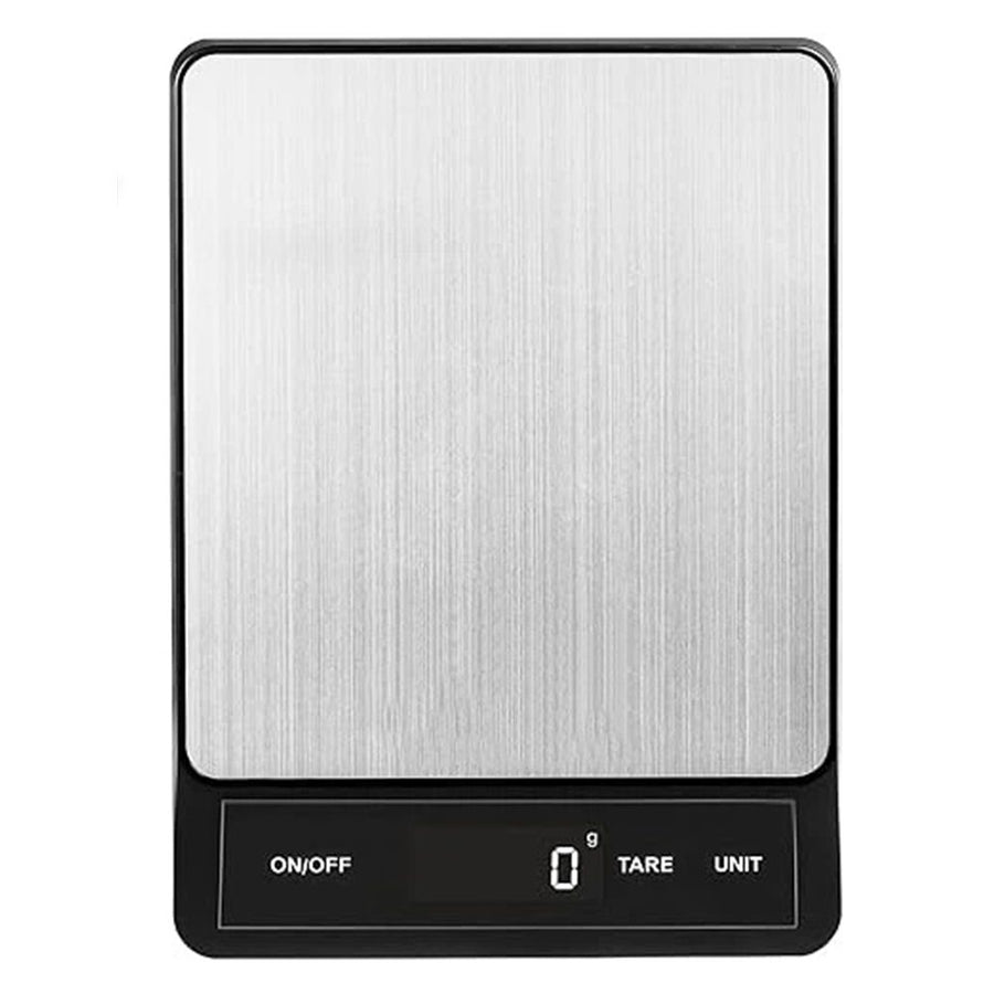 Food Scale - Rechargeable Digital Kitchen Scale , 15kg/1g Precision, Type-C, Grams/Ounces, LCD Display, for Cooking/Baking/Meal Prep, Black