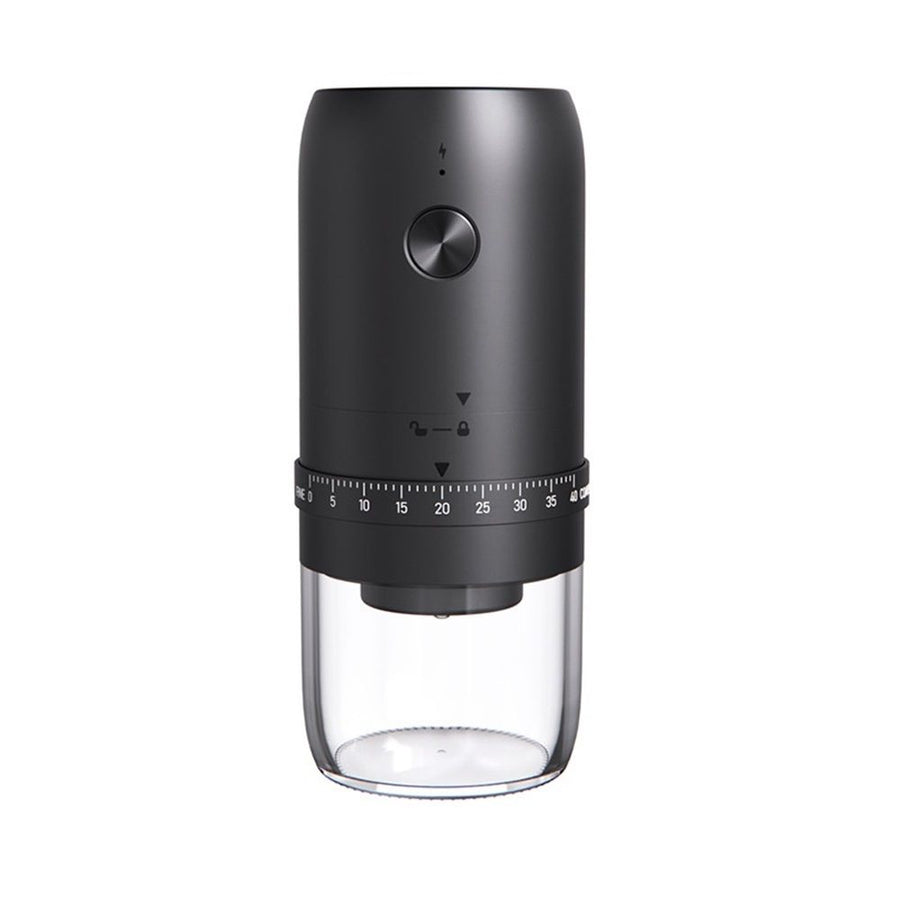 Portable Electric Coffee Bean Grinder with 40 Adjustable Settings, Small Espresso Grinder Rechargeable Coffee Grinder with Multiple Grinding Settings for Travel, Camping, Home & Office