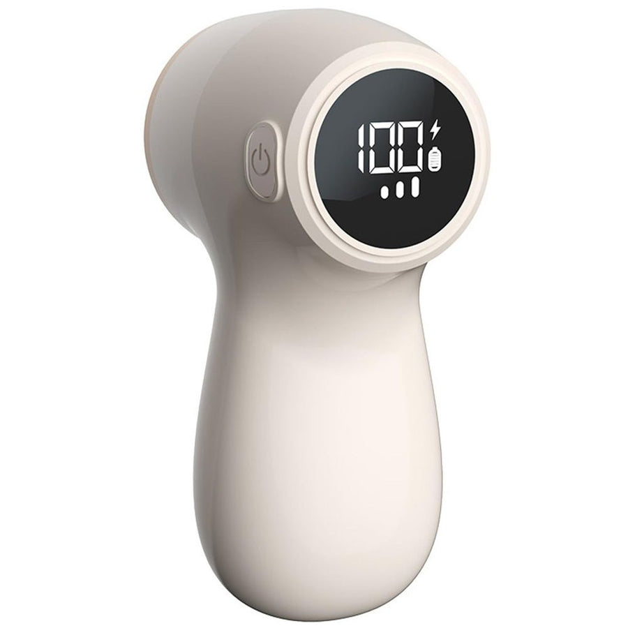 Rechargeable Fabric Shaver Lint Remover, Sweater Shaver, LED Display Clothes Shaver, Stainless Steel Blades, Suitable for Clothes, Sweater, Couch, Blanket