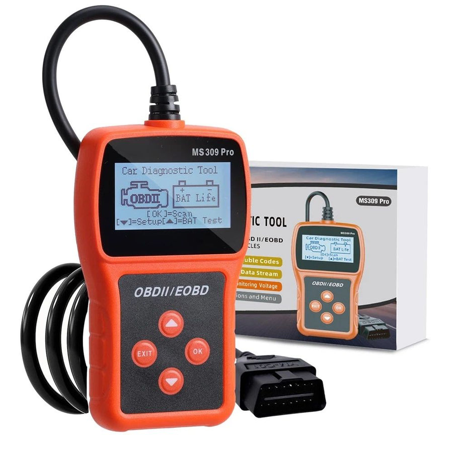 Scanner Check Engine Code Reader with Reset, Battery Tester, Clear Fault Error Codes,Car  Scanner Diagnostic Tool for Vehicle