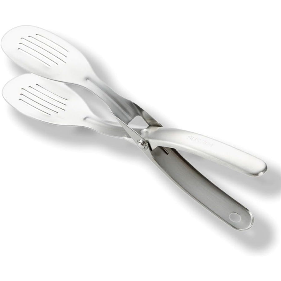 Kitchen Stainless Steel Tongs, Heat-Resistant  Stainless Steel Cooking Tongs, Perfect for Food, Steak,Bread,Pizza,Salads and BBQ,Stable Clamping and Flipping Performance.