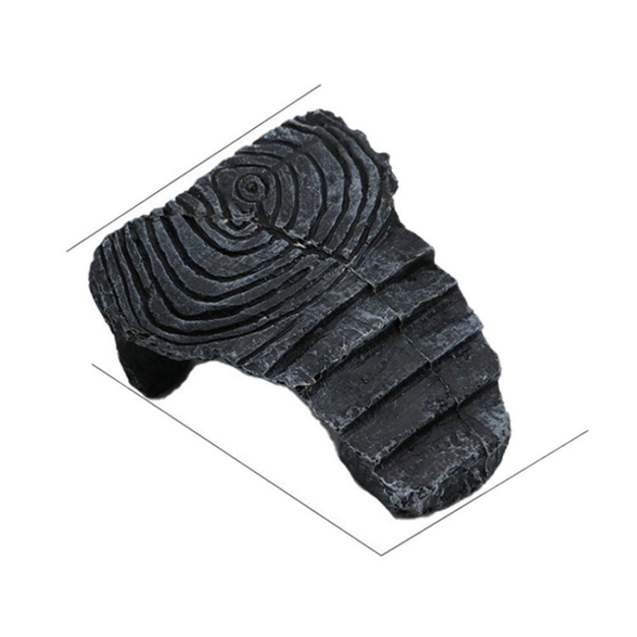 Extra Large Resin Reptile Hideouts Cave Habitat Decor for Reptiles, Amphibians, Fish Tanks and Gecko, Leopard (Small)