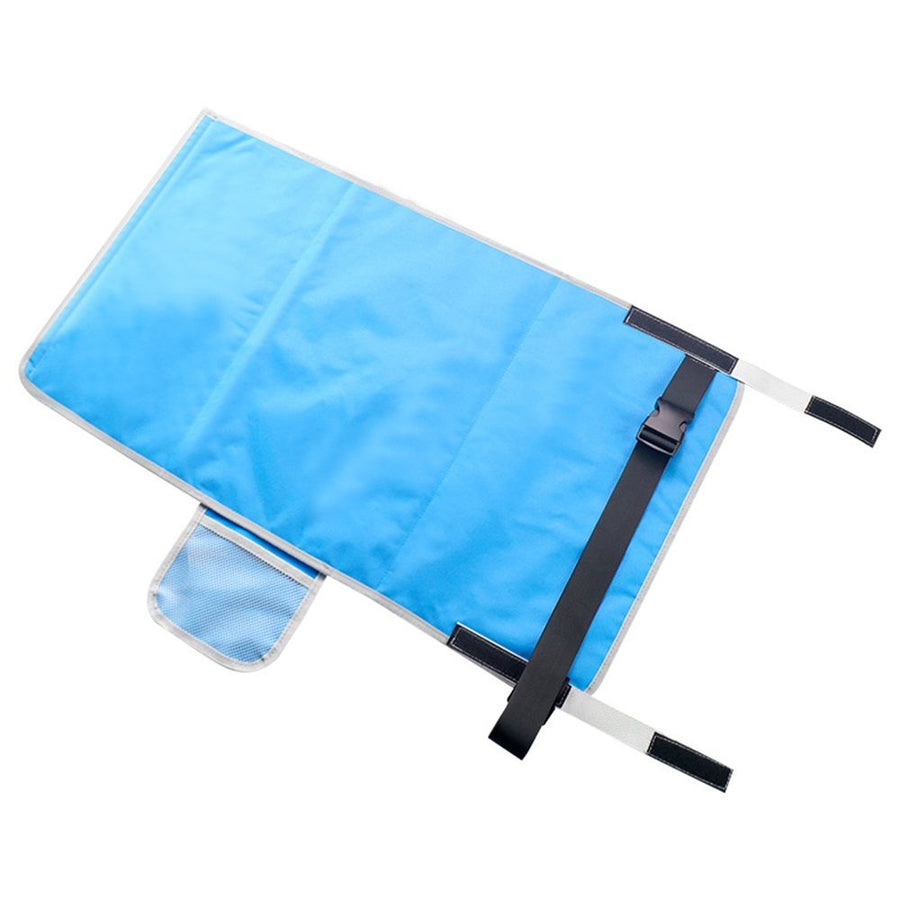 Portable Airplane Seat Extender Travel Bed for Kids, Soft Baby Plane Travel Essentials for Flying, Toddlers Long Flight Must Haves Footrest（blue）