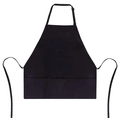 1 Pack 3 Pockets Adjustable Apron Chef Kitchen Cooking Aprons for Women Men, Milk Tea Shop Restaurant Gardening Apron Black