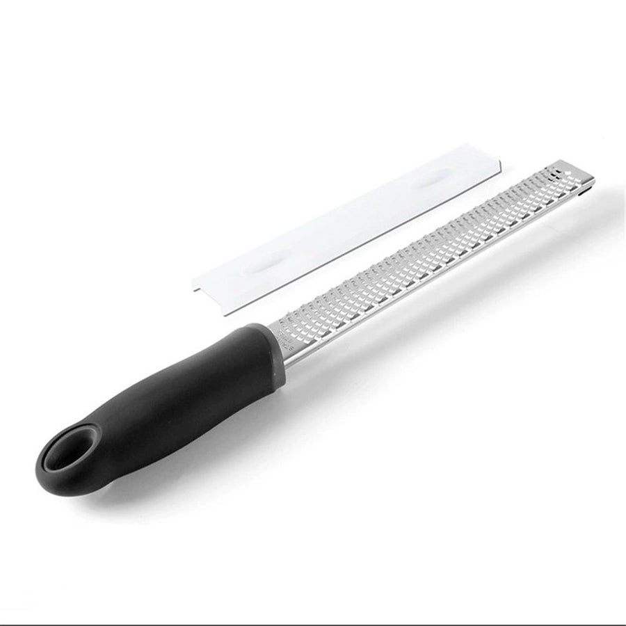 Lemon Zester & Cheese Grater & Vegetable Grater - Citrus, Parmesan Cheese, Garlic, Ginger, Nutmeg, Chocolate - Stainless Steel Grater