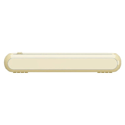 Adsorbable suction cup cling film cutter, magnetic suction refrigerator tin foil separator, sliding knife kitchen cutting box（custard）