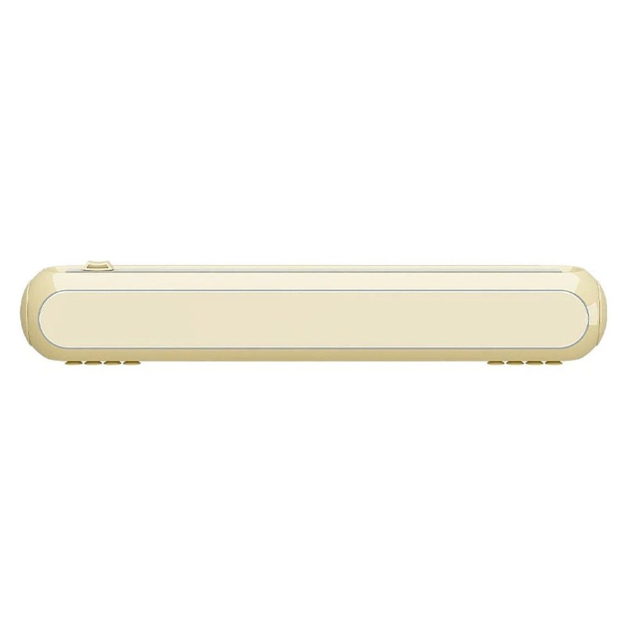 Adsorbable suction cup cling film cutter, magnetic suction refrigerator tin foil separator, sliding knife kitchen cutting box（custard）