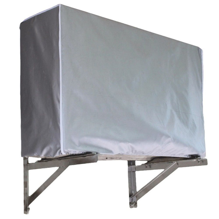 Air Conditioner Covers for Outside, Mini Split Cover Rectangular AC Protector for Outside Window Units for Winter Insulation (1.5p) Five sided full package