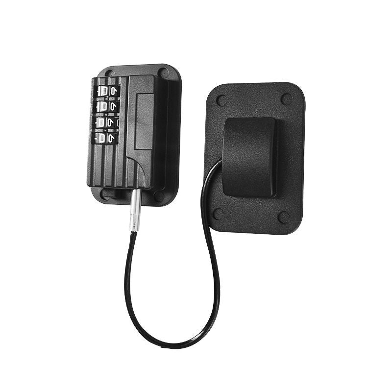 Refrigerator Lock, Heavy Duty Fridge Locks for Kids, Freezer Lock with Combination for Refrigerator Drawer Cabinet Safety, Easy to Install No Keys Needed Black, 2 Pcs