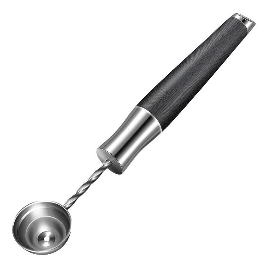 Melon Baller, Professional Stainless Steel Blades For Melon Balls and Garnishes, Ergonomic Handle (silvery)