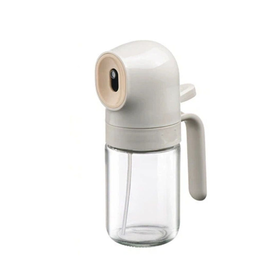 Oil Sprayer for Cooking, 250ml Refillable Glass Olive Oil Spray Bottle, Continuous oil dispenser for kitchen, 8.4oz Olive Oil Mister Kitchen Gadgets for Air Fryer,Salad, Baking, BBQ