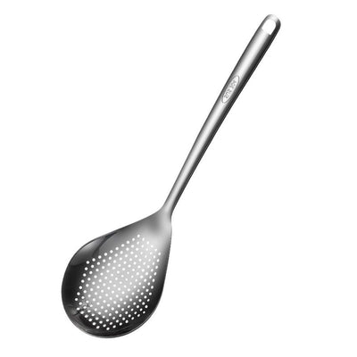 Slotted Spoon, 304 Stainless Steel Ladle Spoon Spider Strainer for Cooking and Frying, Pasta Strainer Spoon Frying Kitchen Cooking Colander