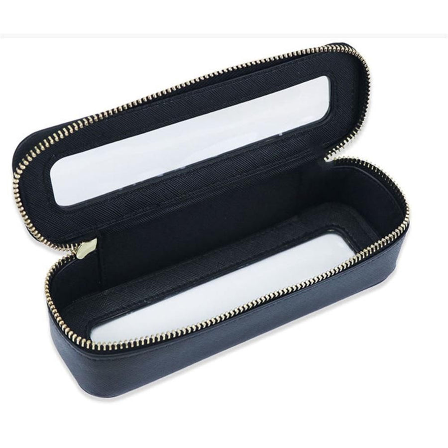 Clear Makeup Bag Travel Cosmetic Case Transparent Toiletry Bag with Zipper, Portable Make Up Organizer Traveling Compact Car Bag for Essentials