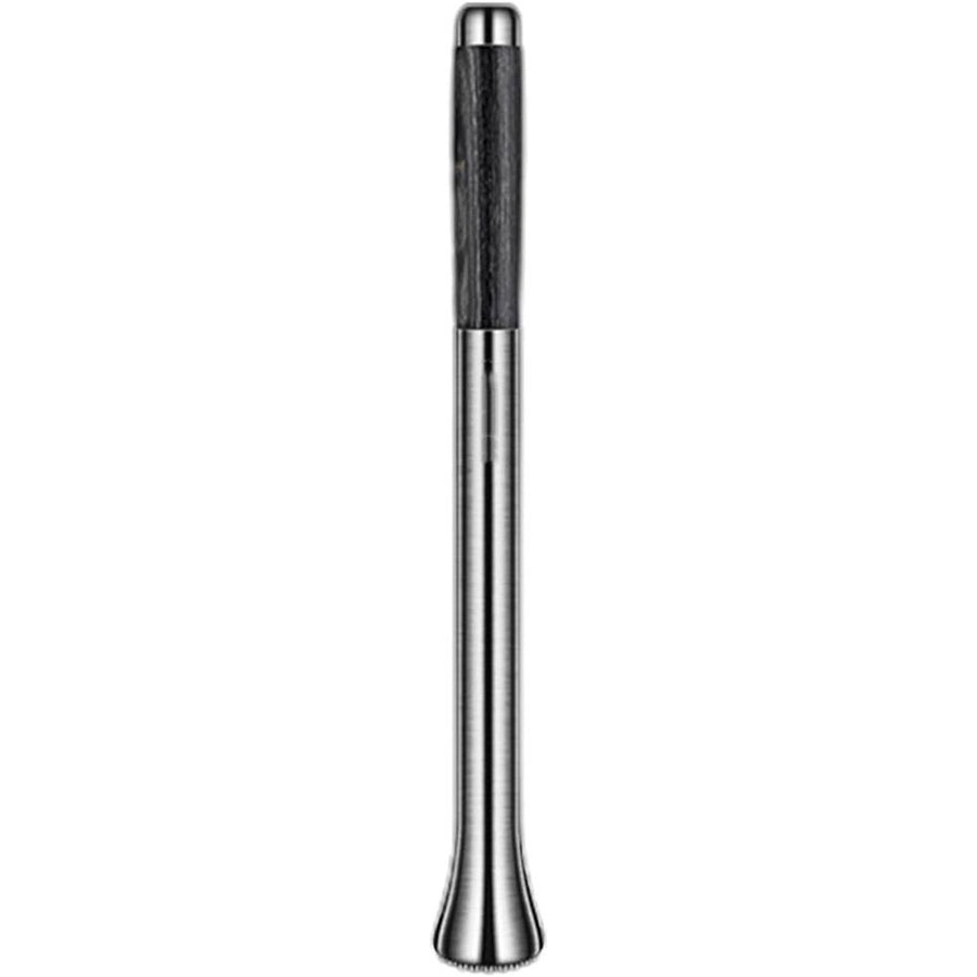 10.43 in for Cocktails Stainless Steel Drink Muddler Bartender Accessories Lemon Smasher for Home Bar Tool Ice Crusher for Fruit Drinks