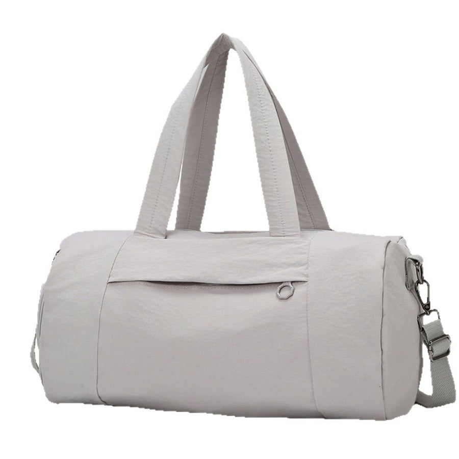 Duffle Bag for Travel, Travel Bag Gym Duffle, Carry on Backpack, Water-resistant Workout Duffel, Grey