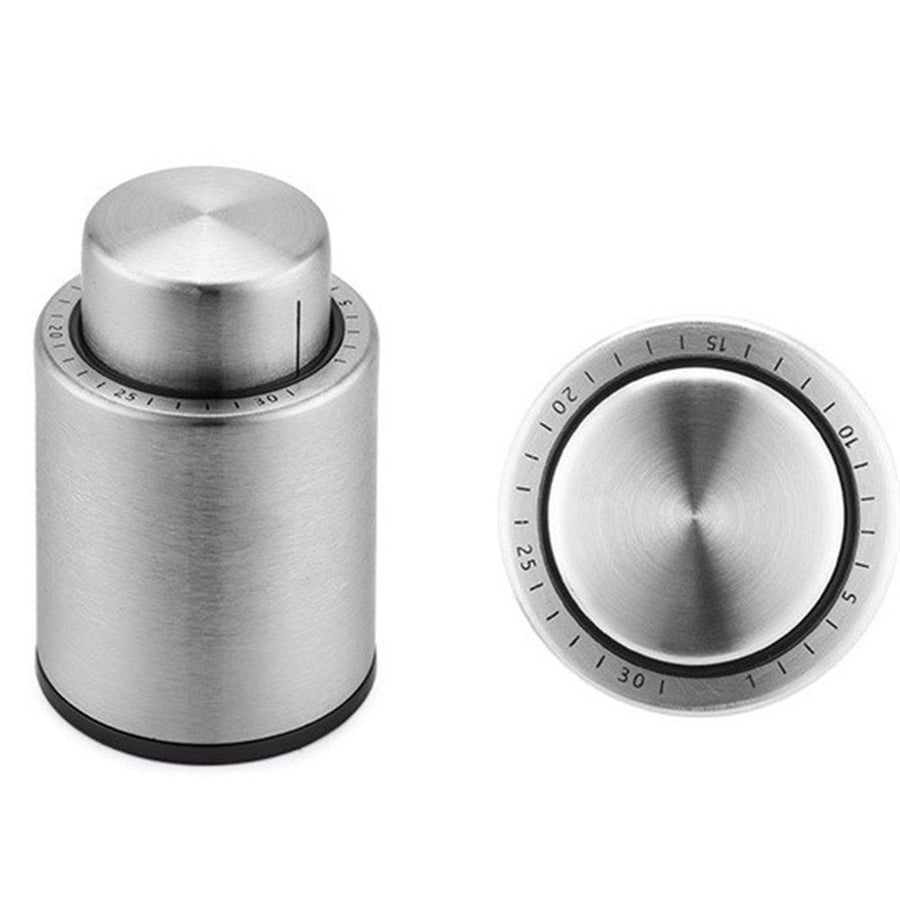 [2 PACK]Wine Bottle Stoppers，2-in-1 Vacuum Wine Stopper，Reusable Wine Preserver, Vacuum Pump Corks Keep Wine Fresh, Best Gift Accessories