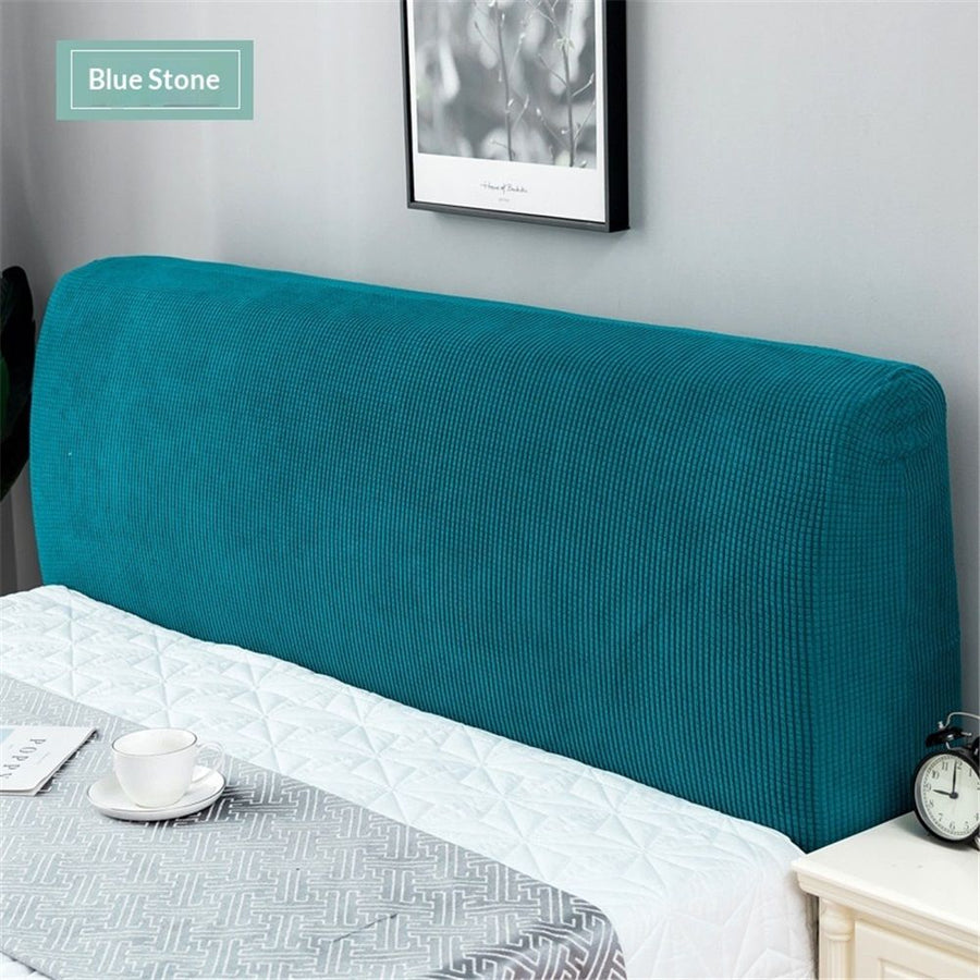 Stretch Headboard Covers for Bed Headboard Slipcover, Jacquard Bed Head Cover Dustproof Protector Cover for Bedroom Décor（120cm）