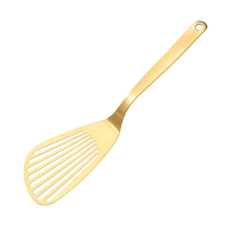 Handle Fish Turner, Stainless Steel High Heat Cooking Fish Turner Spatula for Kitchen Use Flipping, Turning, Frying