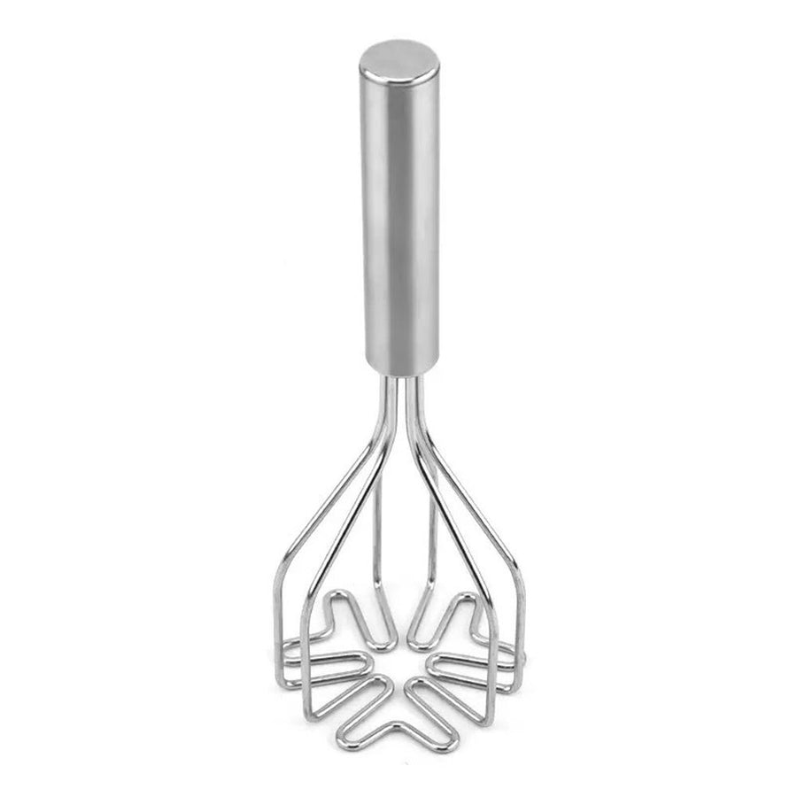 Kitchen 2-In-1 Mix Potato Masher, Stainless Steel, For Potatoes, Vegetables, Fruits, Guacamole, Baby Food, And Eggs