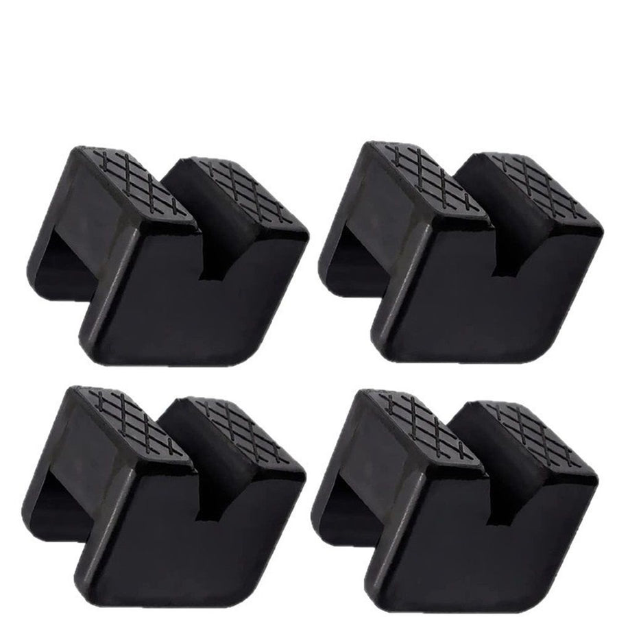 Jack Pad Adapter for Jack Stands 3 Ton Rubber Frame Rail Protector Jack Pad Adapter Protector for Jack Stand 4 Pack