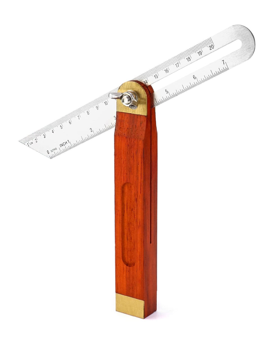 Woodworking Movable Angle Ruler Square Sliding T-Bevel Level Measuring Tool Marking Gauge Protractor