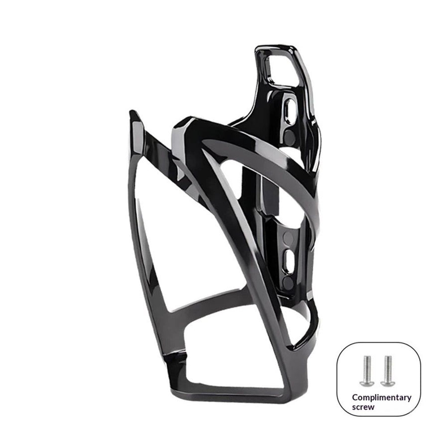 Universal Bicycle Bottle Cage - Durable Cup Holder Rack for Road water bottle cage, Easy Installation (black)