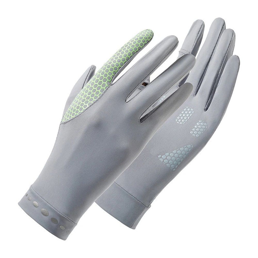Women's Sun UV Protection Driving Gloves,Summer Touch Screen Gloves, Outdoor Sports Anti-Slip Driving Gloves
