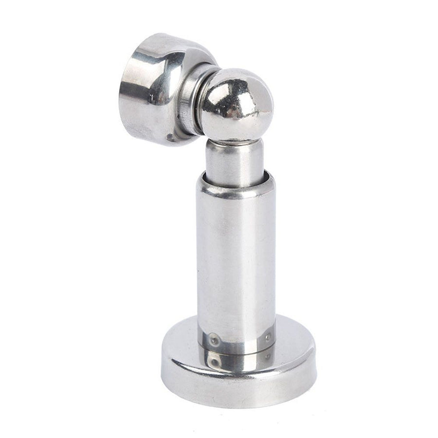 Deluxe Solid Stainless Steel Heavy Duty Adjustable Powerful Floor or Wall Mount Mounted Magnetic Doorstops Door Stopper Door Stop