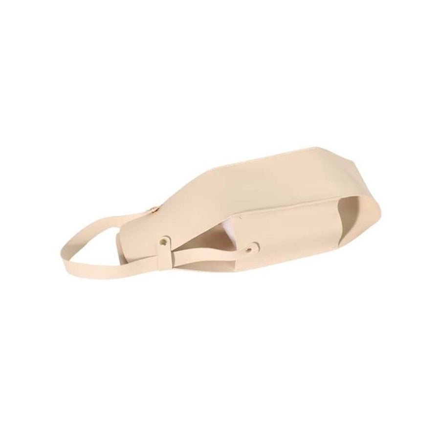 Hide & Drink Single Bottle Wine Riveted Carrier, Handmade from Leather - for Wedding, Birthday, Party and Holiday