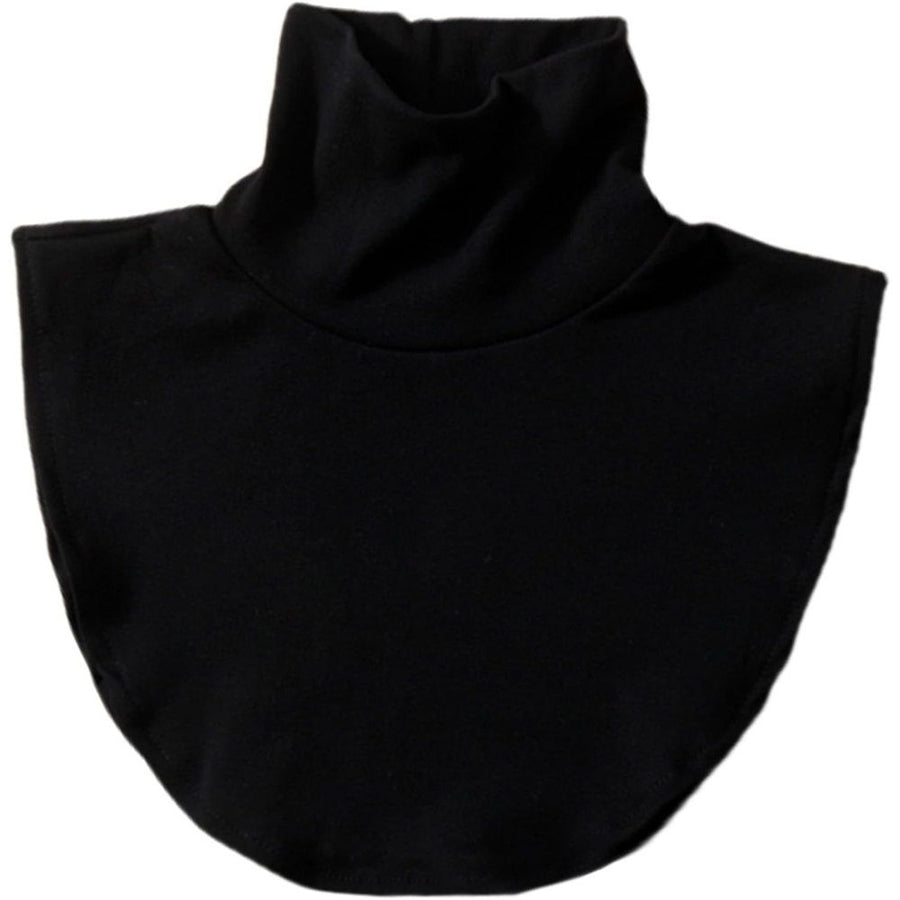 2 pack Turtleneck False Collar Mock Blouse Collar for Women Autumn Winter Keep Warm, Half Top Wear Outer or in Sweater Hoodie